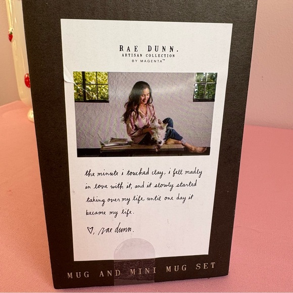Rae Dunn Artisan Head Chef Sous Chef Collection Mug and Mini Mug Set NWT - Picture 2 of 3